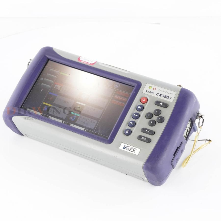 [DW]USED 8日保証 次期校正2024年3月 VeEX VePAL CX380J Cable Expert CATV Analyzer ...