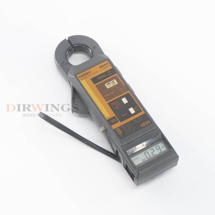 DW]USED 8日保証 HIOKI 3264 CLAMP ON AC/DC Hi TESTER クランプオンAC 