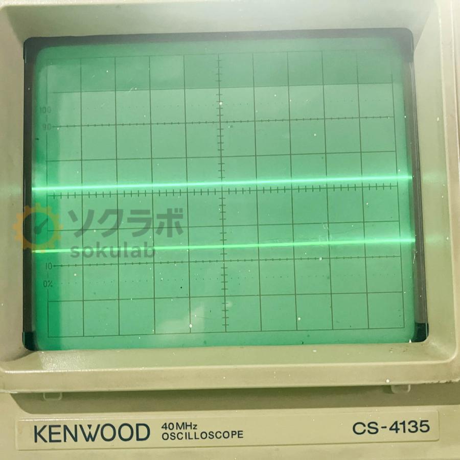 JB]USED 保証なし KENWOOD CS-4135 OSCILLOSCOPE オシロスコープ 40MHz
