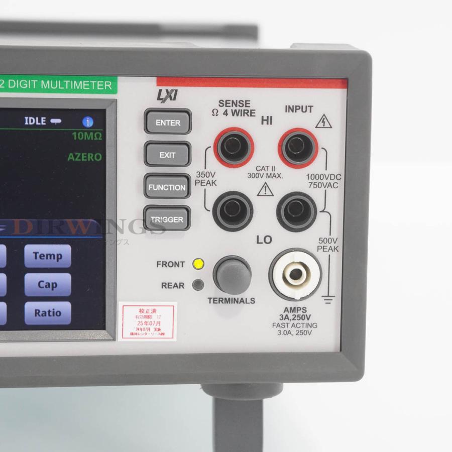 DW]USED 8日保証 校正2025年7月まで有効 KEITHLEY DMM6500 6 1/2 DIGIT