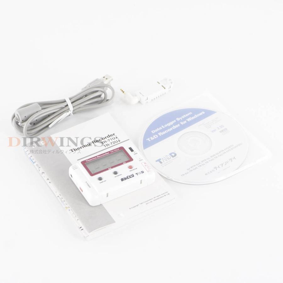 T&D Thermo Recorder TR-72U T&D Thermo Recorder TR-72S 温度・湿度