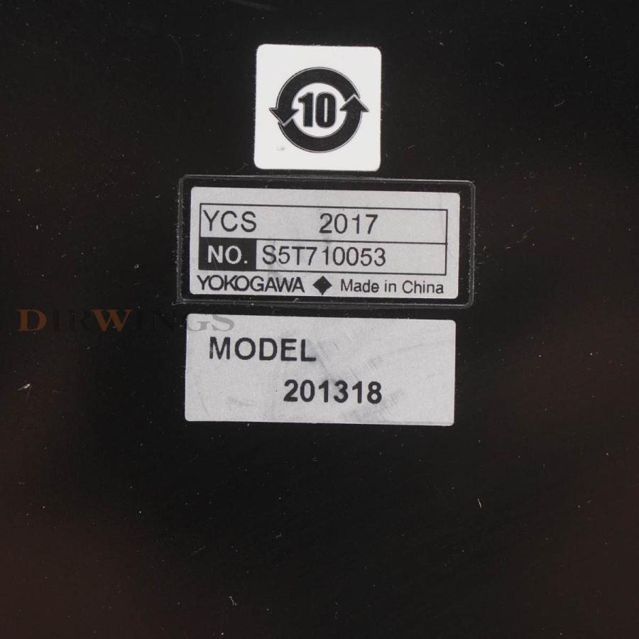 DW]USED 8日保証 校正2025年8月まで有効 YOKOGAWA 201318 YCS 2017