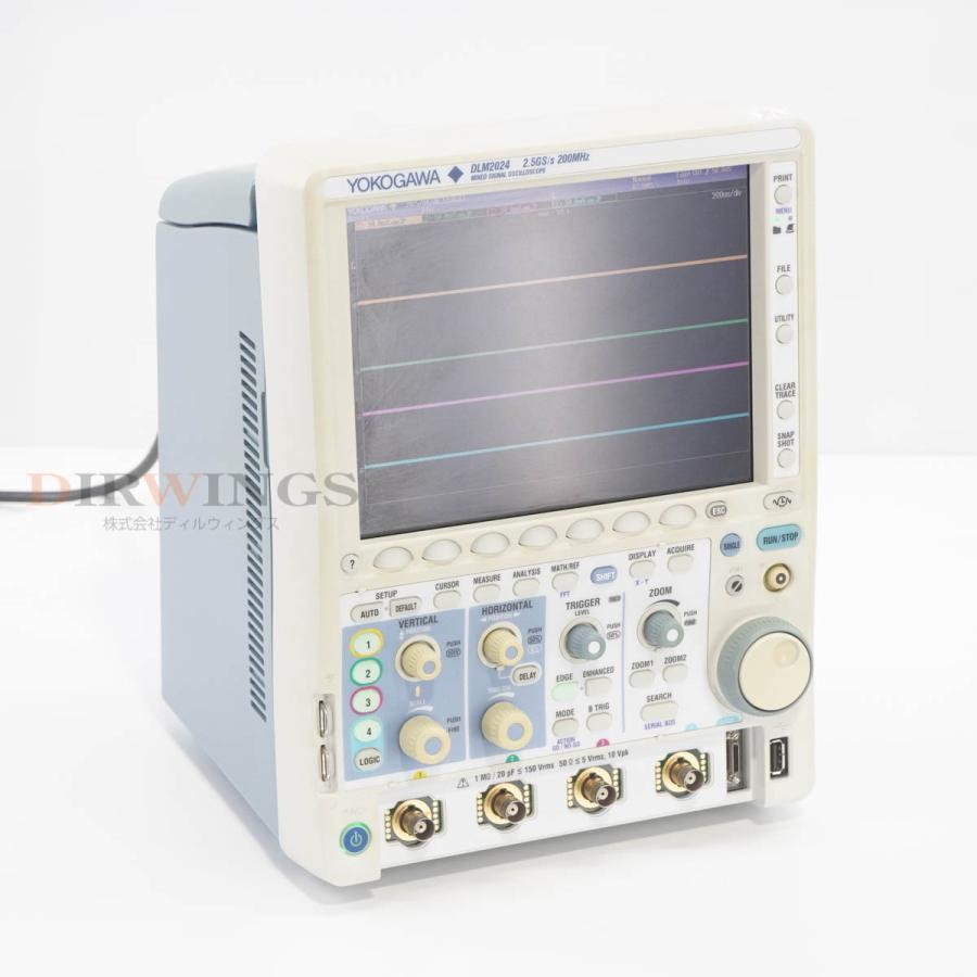 [DW]USED 8日保証 校正2026年1月まで有効 YOKOGAWA DLM2024 710110-M-HJ/B5/M1/P4/C11 ...