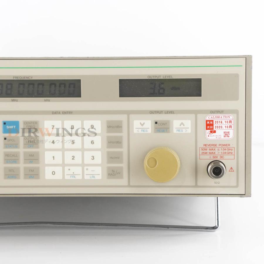 DW]USED 8日保証 Anritsu MG3602A SIGNAL GENERATOR シグナル 
