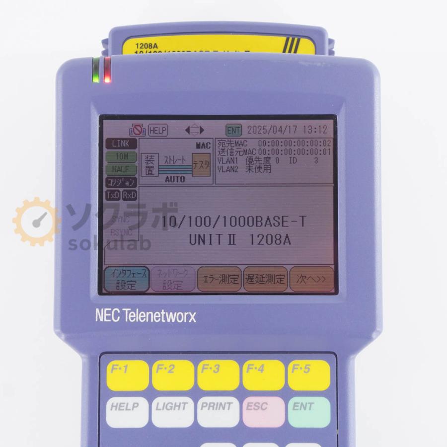 DW]USED 8日保証 4台入荷 NEC Telenetworx 1062A AccessPro TESTER II