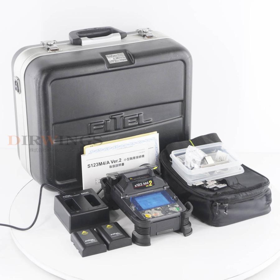 古川電工 FITEL 融着接続機S123M4 ver.2本体fullセット一式 古川電工 FITEL 融着接続機S123M4 ver.2本体fullセット一式