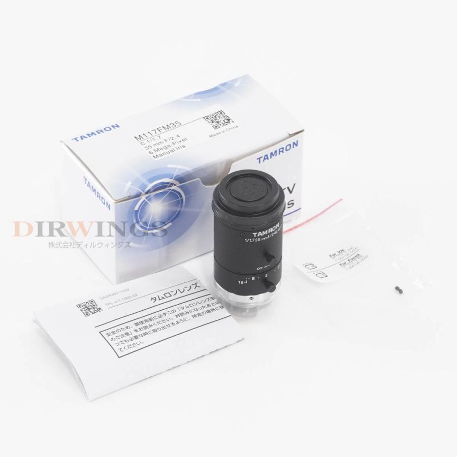 [PG]USED 8日保証 未使用に近い TAMRON M117FM35 IP/CCTV Lens FA/マシンビジョンレンズ 6メガピクセル ...