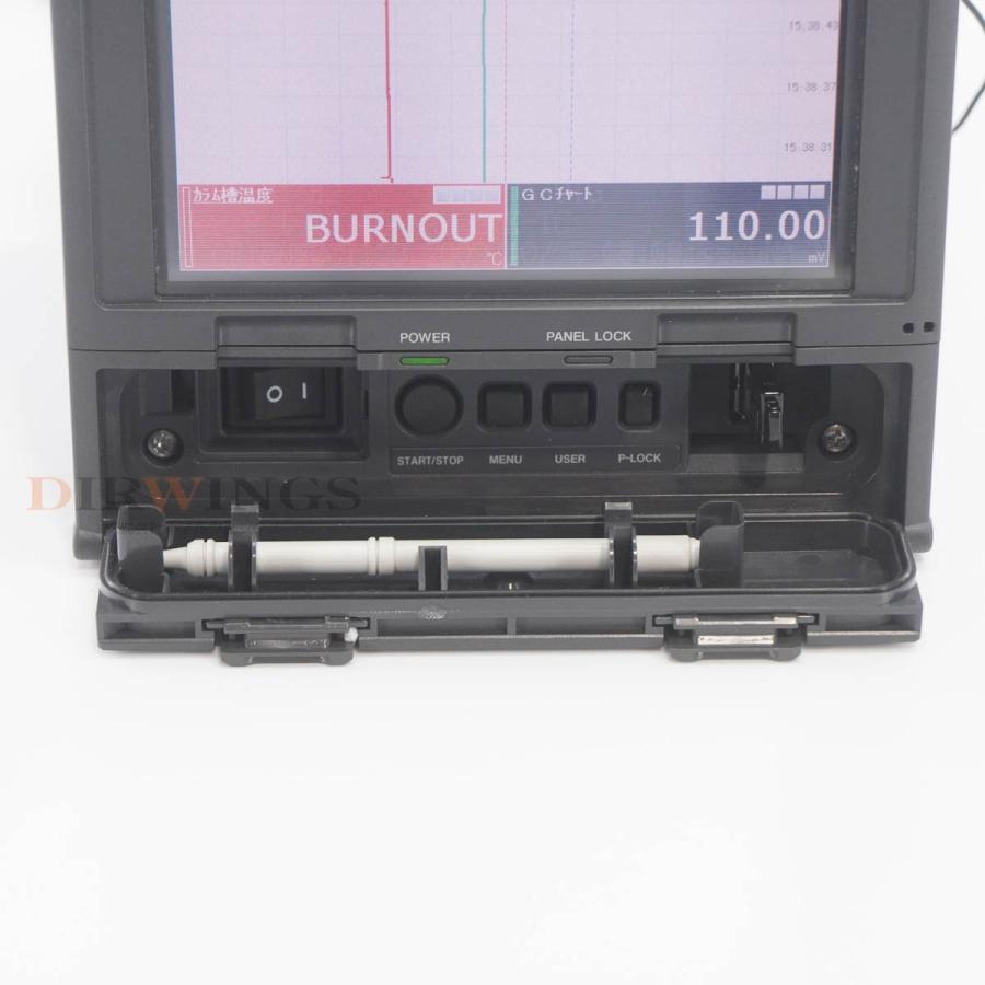 [PG]USED 8日保証 KEYENCE TR-V500 Recorder タッチ型ペーパーレスレコーダー 5型パネルタイプ 計測器本体 ...