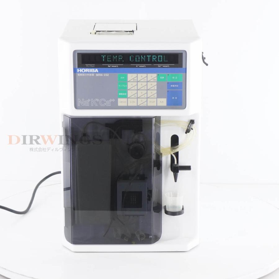[DW]USED 8日保証 HORIBA SERA-232 電解質分析装置 Na+ K+ Ca++ 電源コード [07019-0006 ...