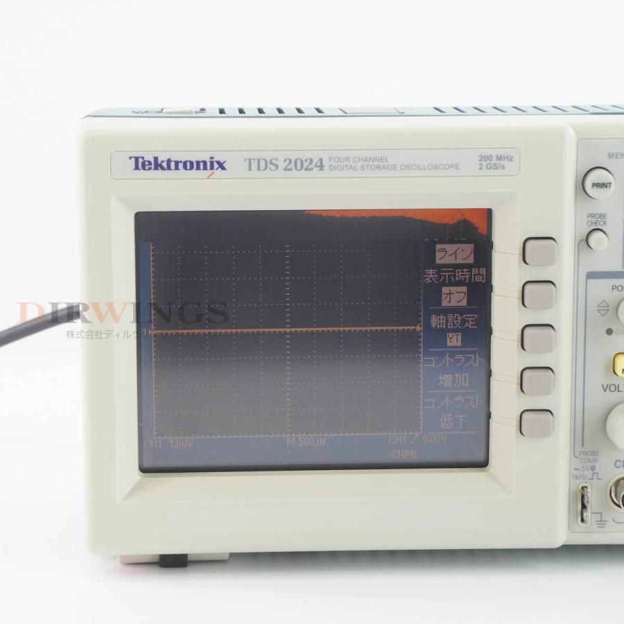 JB]USED 保証なし Tektronix TDS 2024 TDS2024 DSO DIGITAL STORAGE