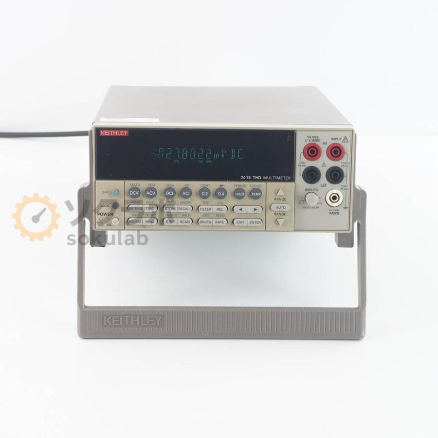 [DW]USED 8日保証 KEITHLEY 2015 THD MULTIMETER オーディオ解析マルチメーター DMM デジタルマルチ ...