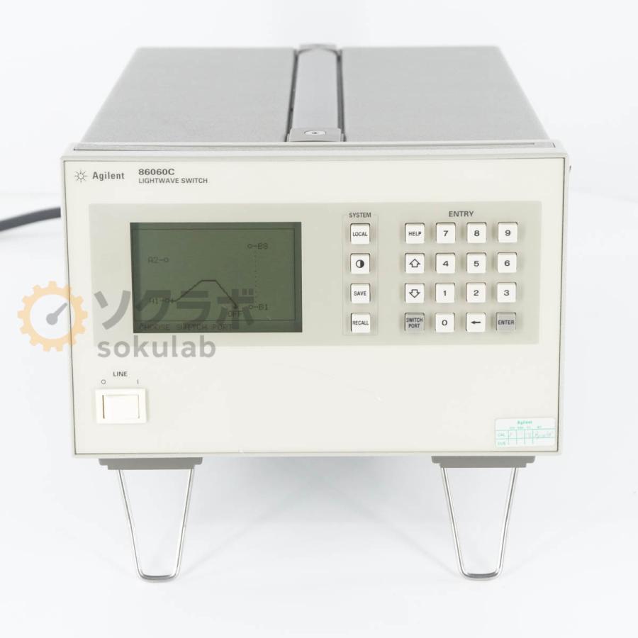 [DW]USED 8日保証 Agilent 86060C LIGHTWAVE SWITCH 光スイッチ ライトウェーブスイッチ OPT 002 ...