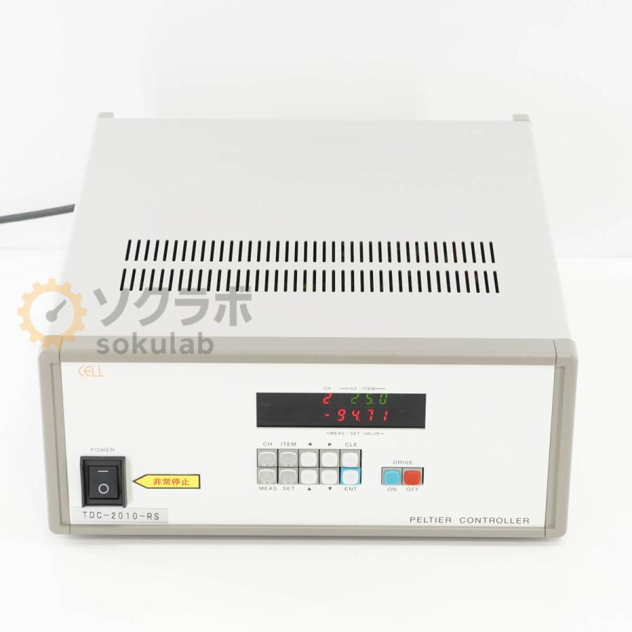 [JB]USED 保証なし CELL SYSTEM TDC-2010-RS TDC-2000 PELTIER CONTROLLER ペルチェ ...