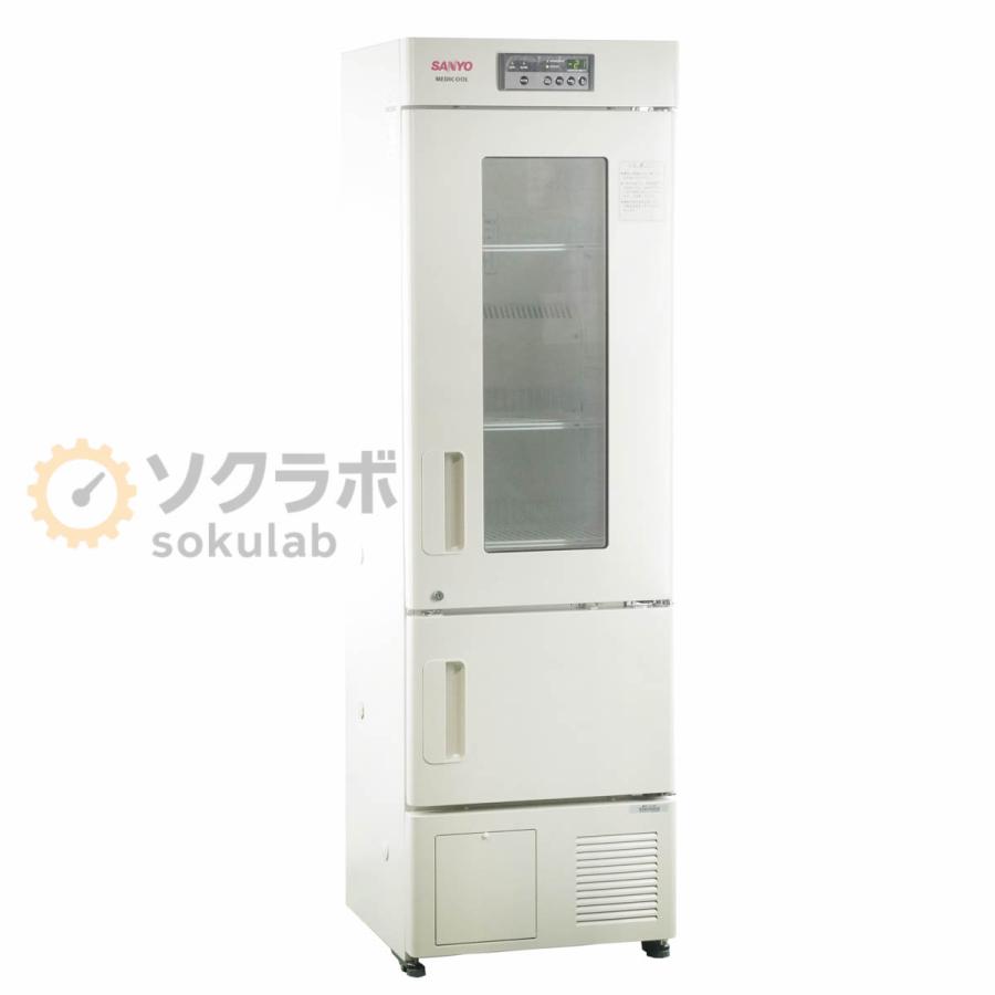 DW]USED 8日保証 冷却確認済 SANYO MPR-214F MEDICOOL フリーザー付