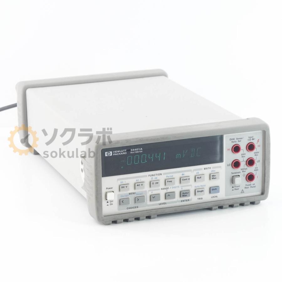 JB]USED 保証なし hp 34401A DMM DIGITAL MULTIMETER デジタルマルチ
