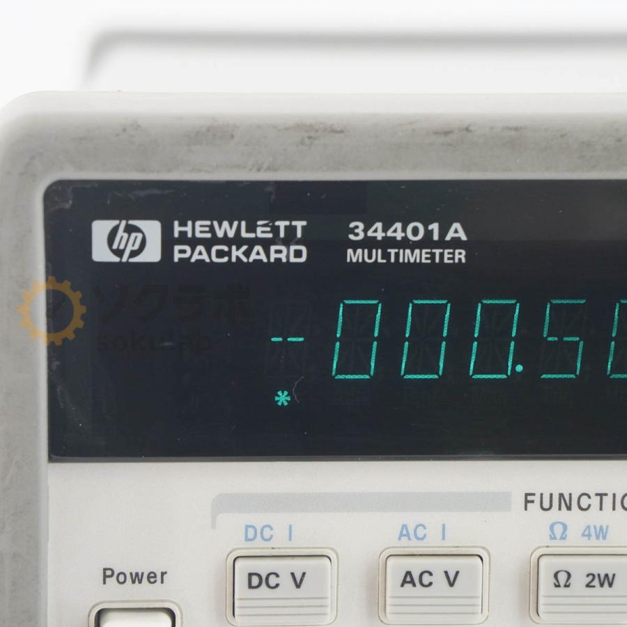 JB]USED 保証なし hp 34401A DMM DIGITAL MULTIMETER デジタルマルチ