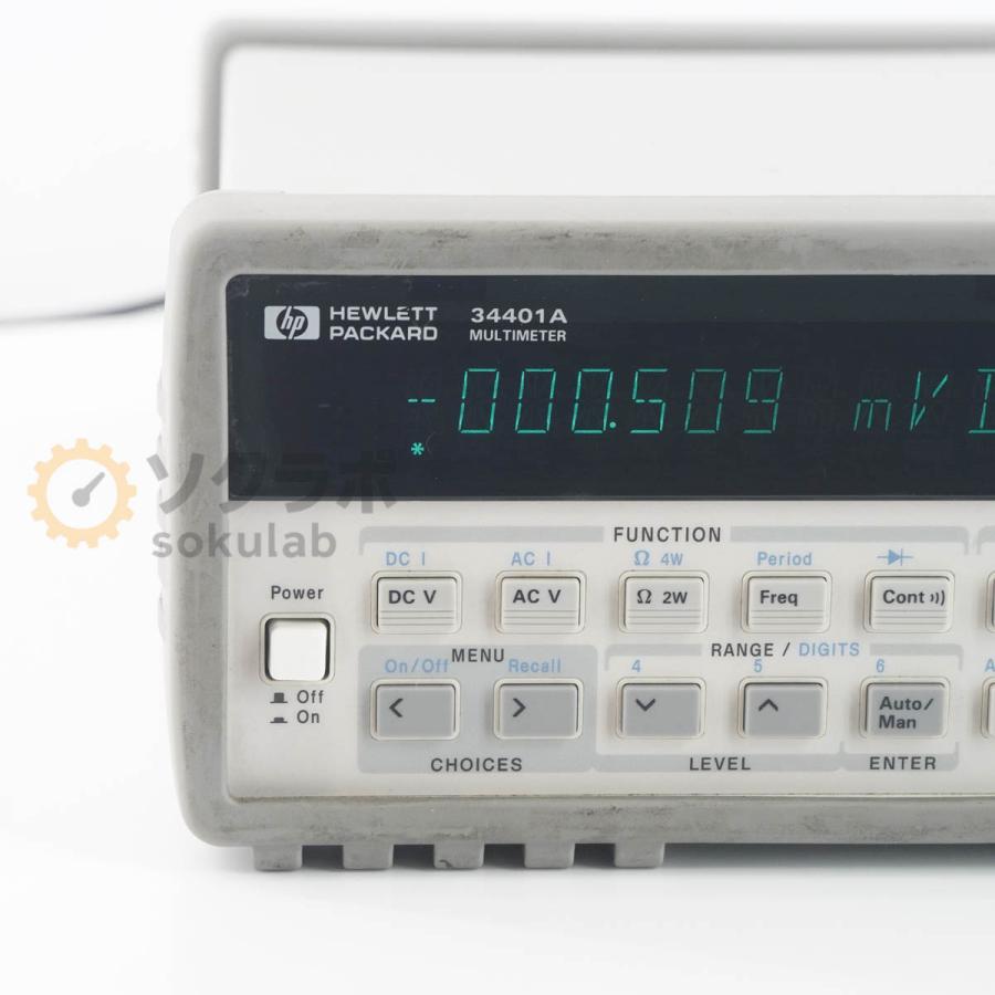 JB]USED 保証なし hp 34401A DMM DIGITAL MULTIMETER デジタルマルチ