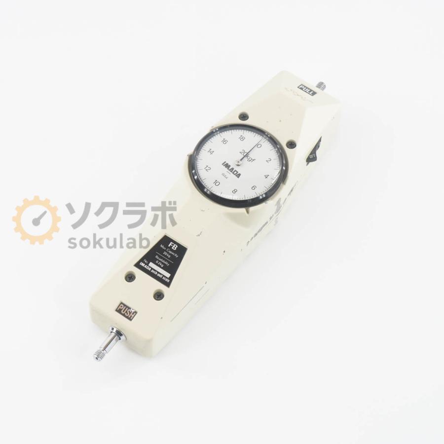 DW]USED 8日保証 IMADA FB FB-20 Push Pull Gauge プッシュプルゲージ 