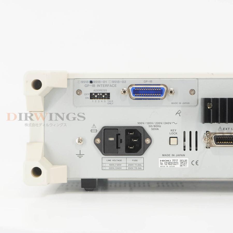 8日保証 05/2024CAL HIOKI 3532-50 LCR HiTESTER LCRハイテスター 9518-01 取扱説明書 [07077-0001] 【Terminal】