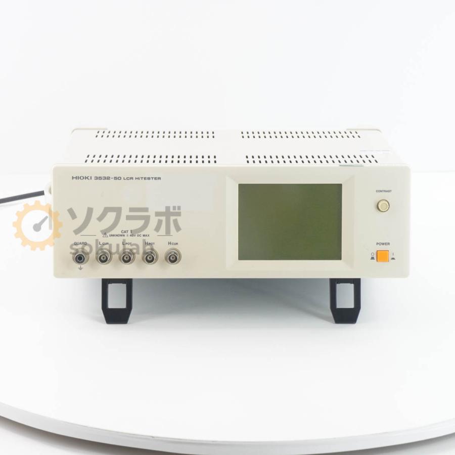 JB]USED 保証なし HIOKI 3532-50 LCR HiTESTER LCRハイテスター 9593