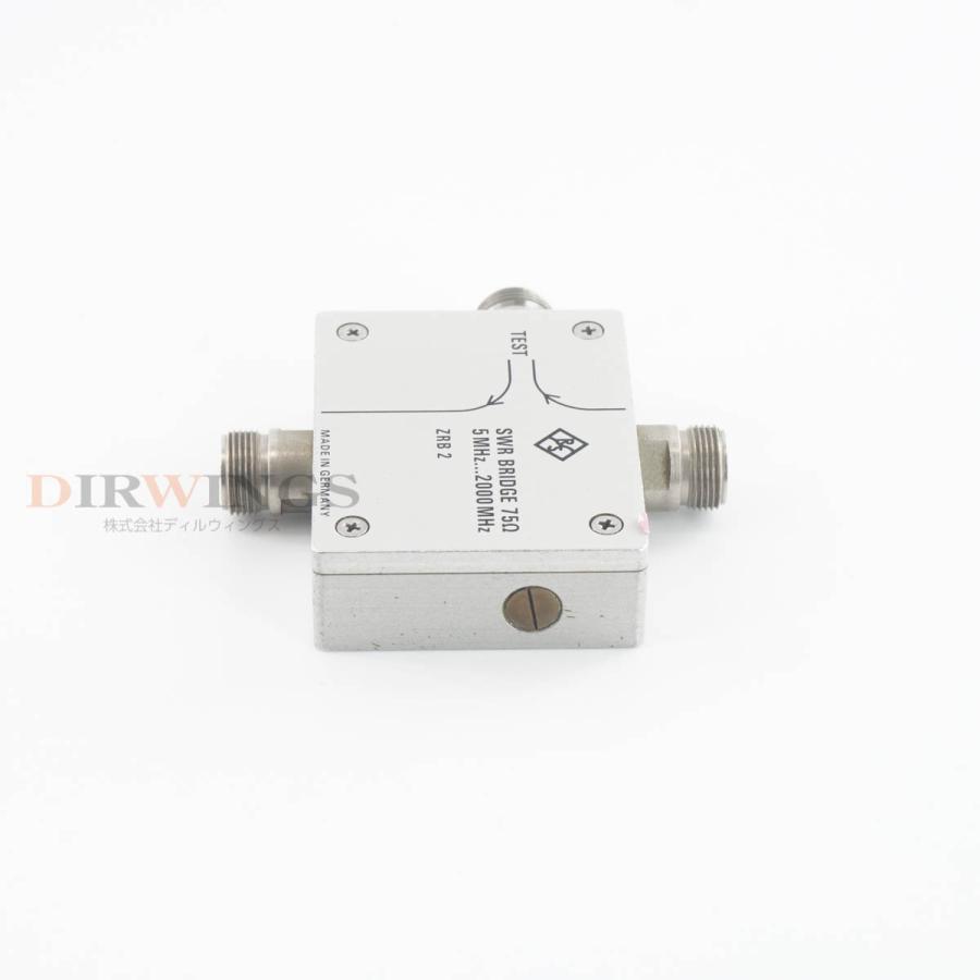 [DW]USED 8日保証 Rohde & Schwarz ZRB2 802.1018.73 SWR BRIDGE SWRブリッジ 5MHz ...