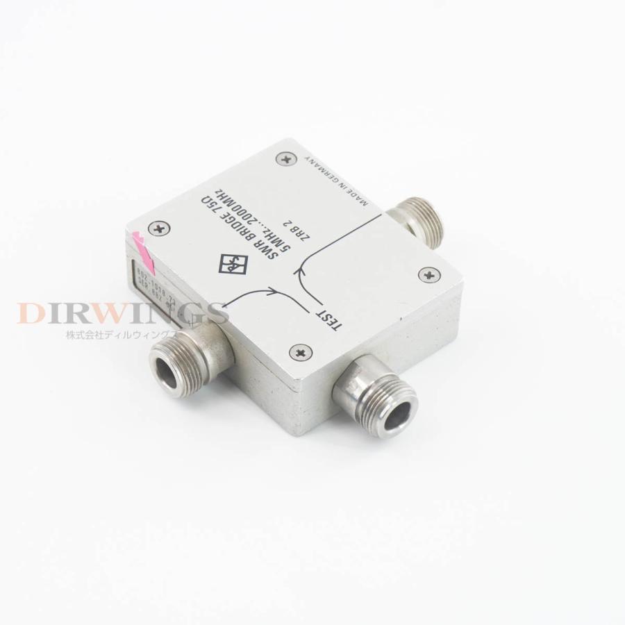 [DW]USED 8日保証 Rohde & Schwarz ZRB2 802.1018.73 SWR BRIDGE SWRブリッジ 5MHz ...