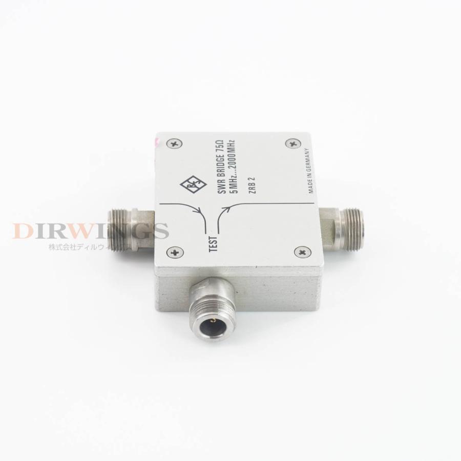 [DW]USED 8日保証 Rohde & Schwarz ZRB2 802.1018.73 SWR BRIDGE SWRブリッジ 5MHz ...