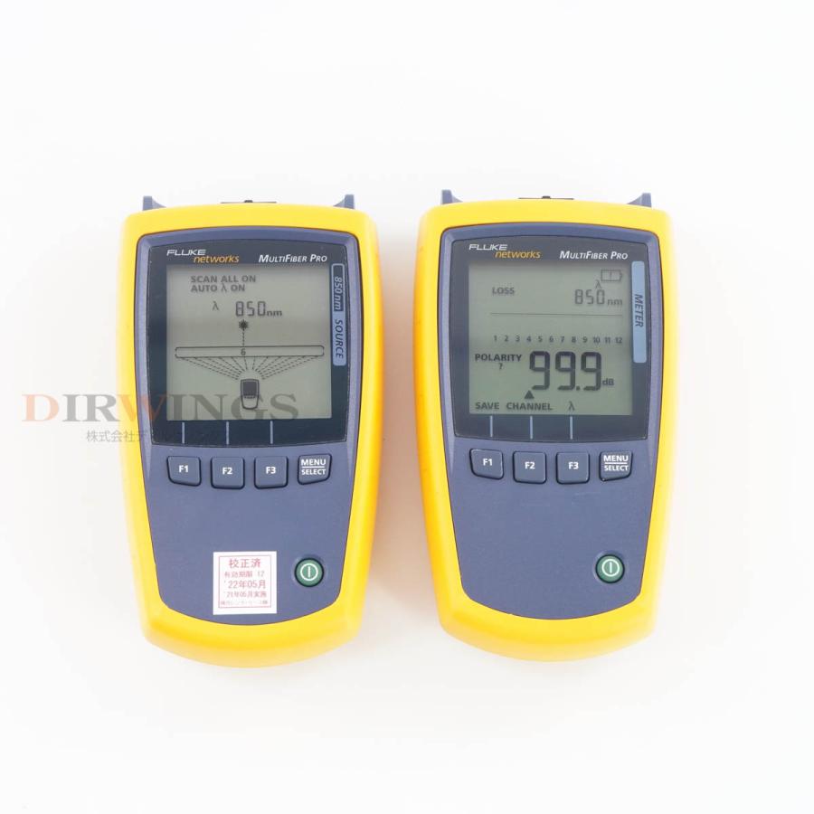 [DW]USED 8日保証 05/2021CAL FLUKE MFTK1200 MultiFiber Pro MPO/MTP Optical ...