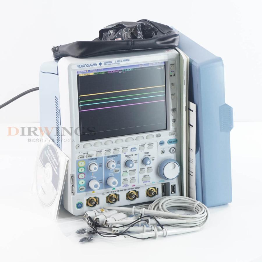 [DW]USED 8日保証 校正2026年3月まで有効 YOKOGAWA DLM2024 710110-M-HJ/B5/M1/P4/C11 ...