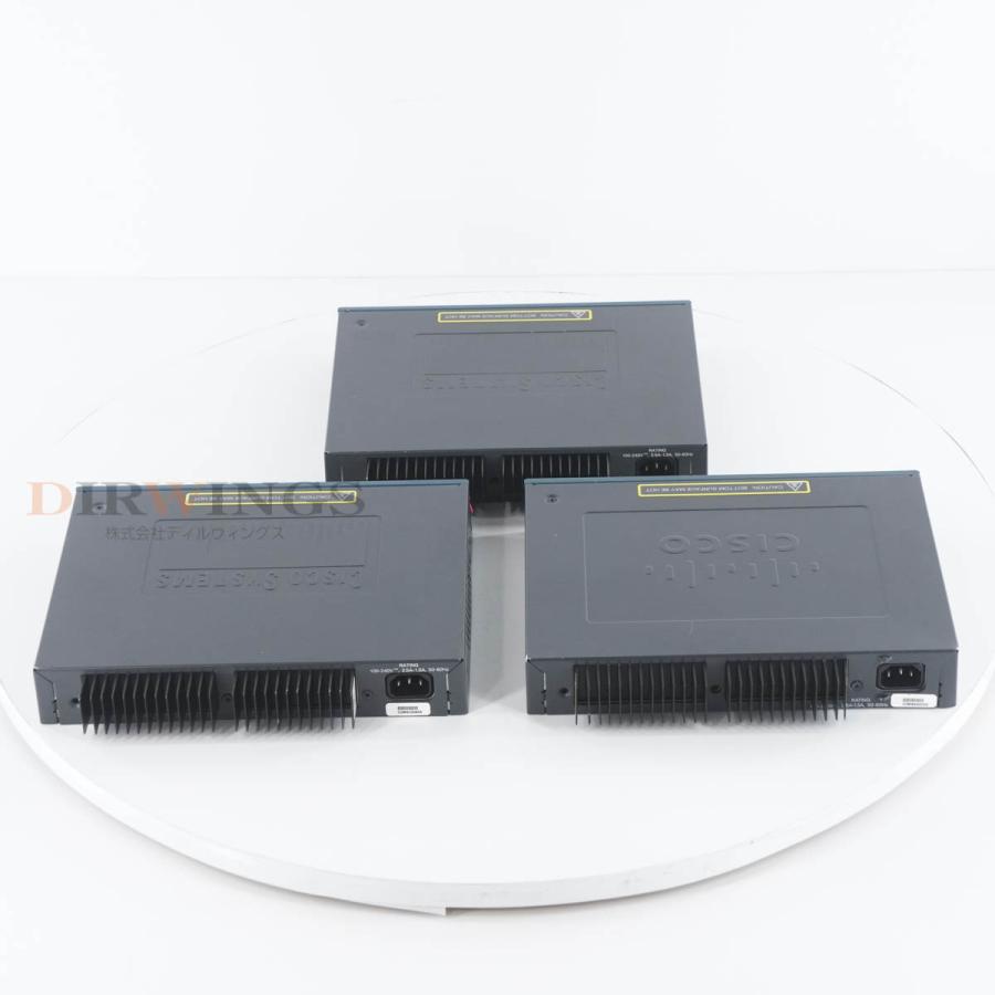 PG]USED 8日保証 3台セット CISCO WS-C3560-8PC-S Catalyst 3560 PoE-8