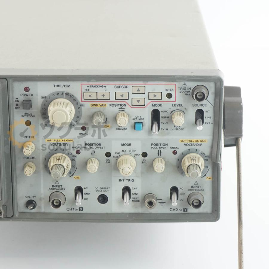 JB]USED 保証なし HITACHI V-525 OSCILLOSCOPE オシロスコープ 50MHz