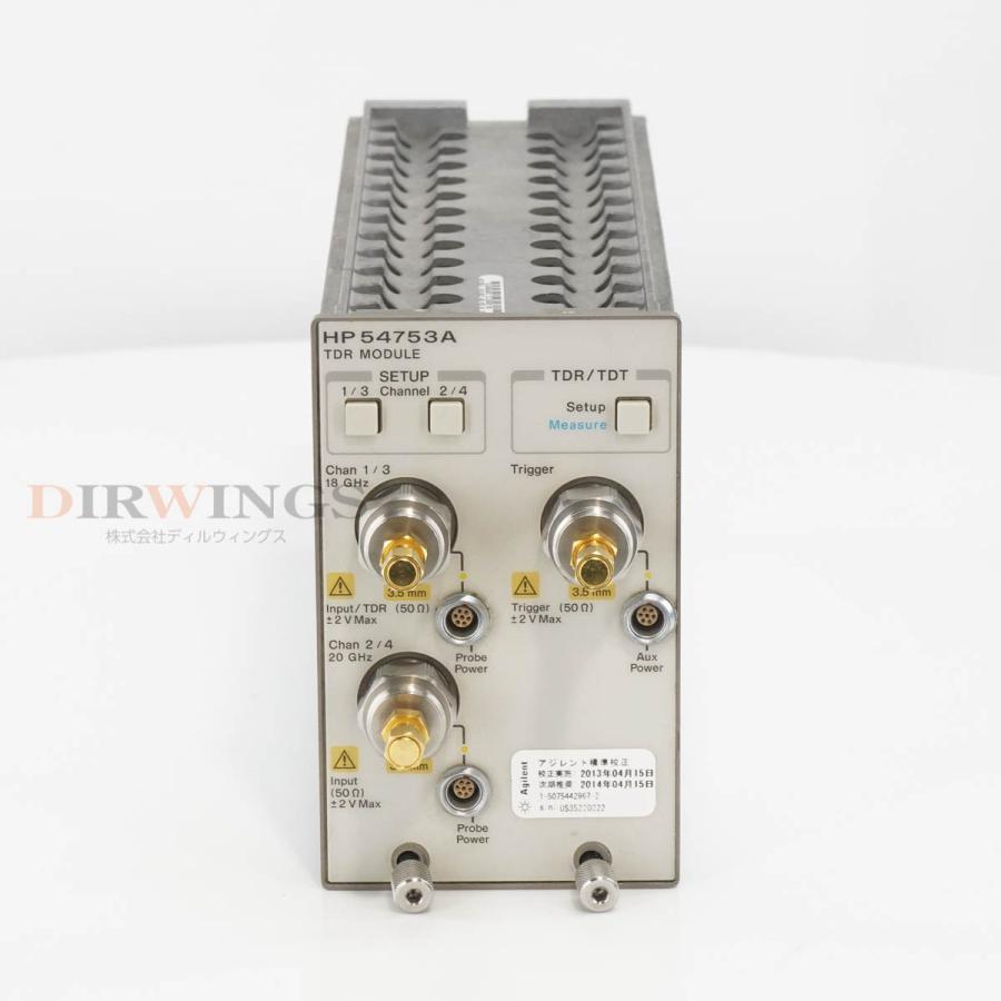 8日保証 hp 54753A TDR MODULE TDRモジュール 取扱説明書 [07139-0017] 【ロングストロークダイヤルゲージ】