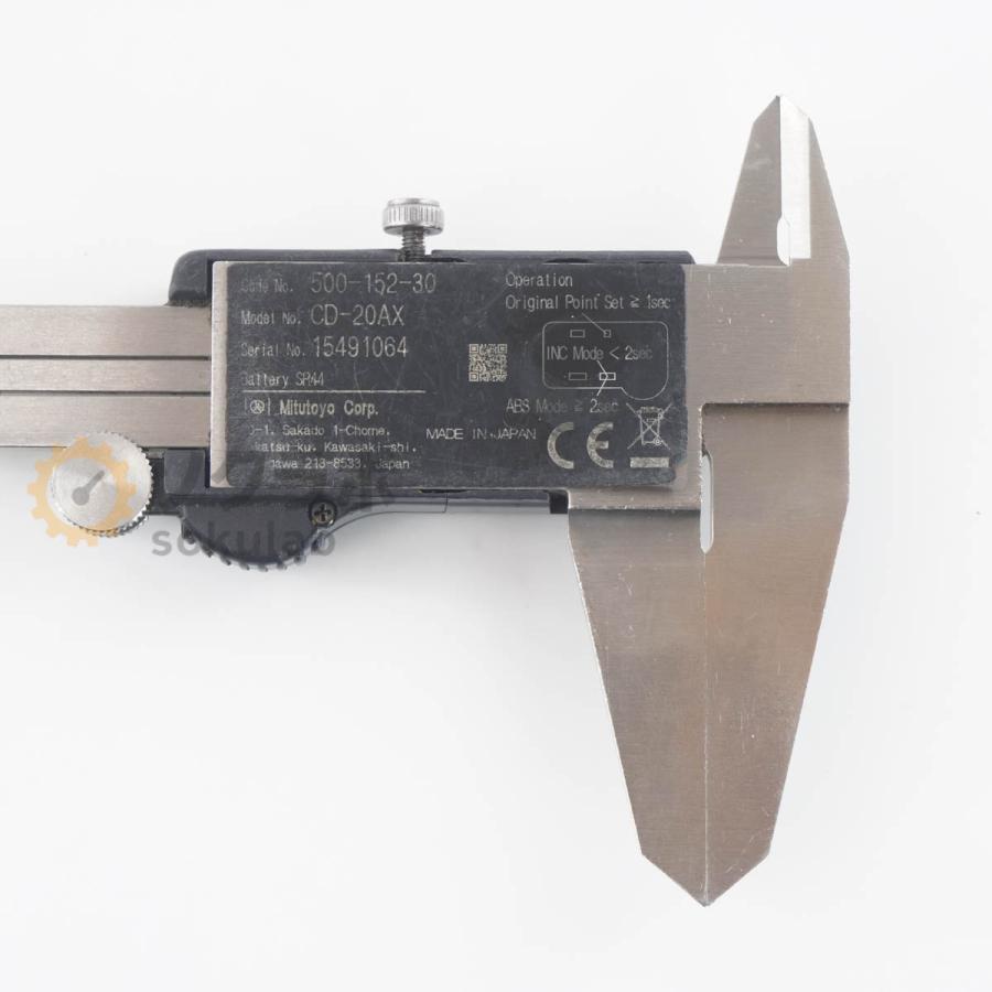 [JB]USED 保証なし Mitutoyo CD-20AX 500-152-30 CD-AX Digimatic Caliper ABS ...