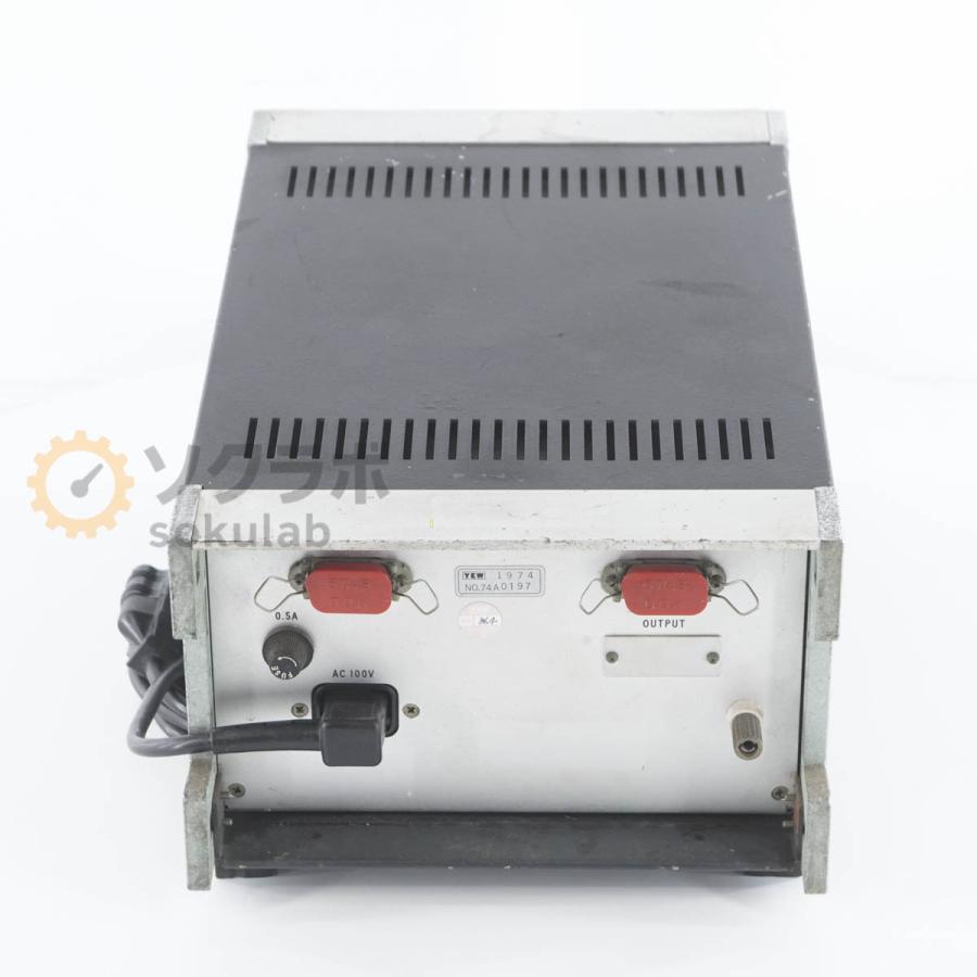 DW]USED YOKOGAWA 2853 YEW DC VOLTAGE CURRENT STANDARD 直流標準電圧