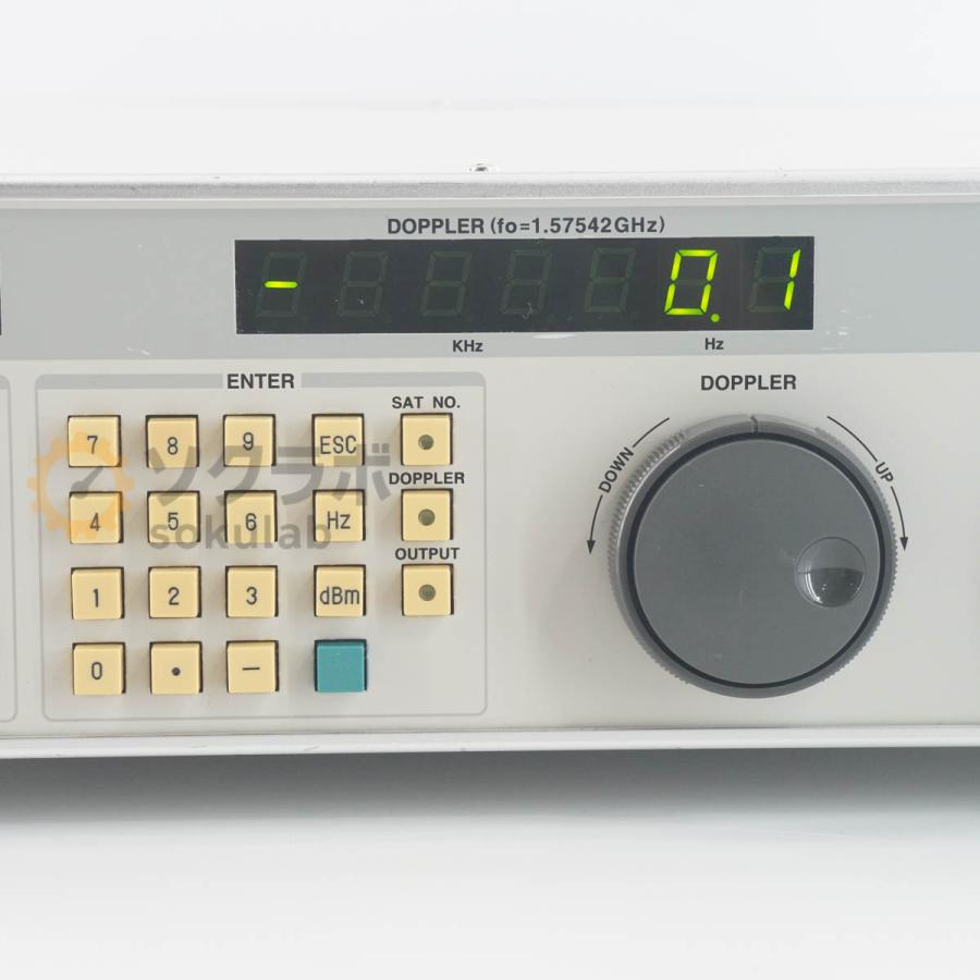 [DW]USED 8日保証 MEGURO MSG-2041-11 GPS SIGNAL GENERATOR GPS信号発生器 シグナル ...