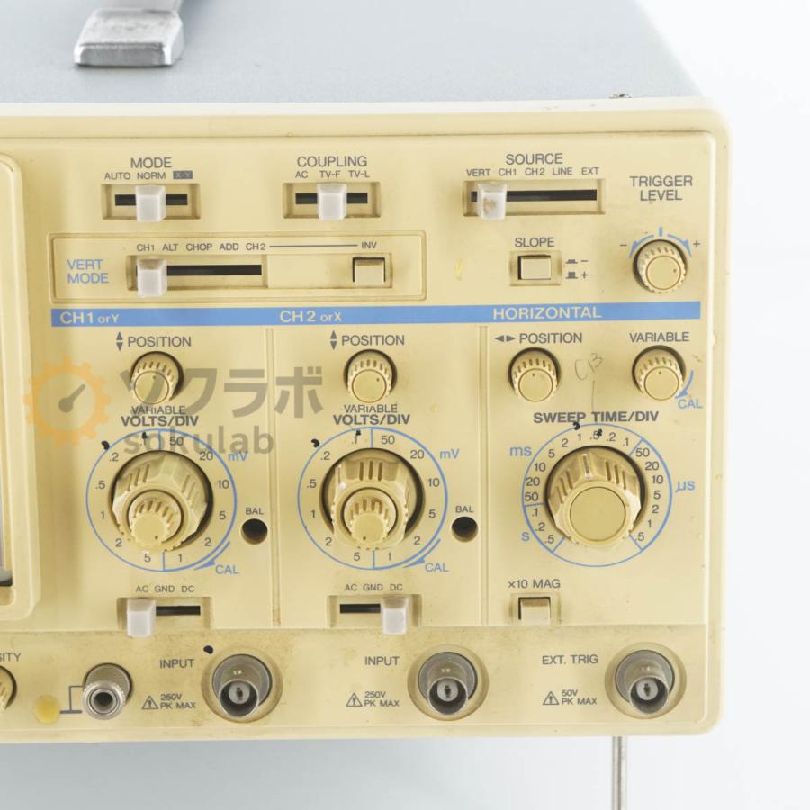 [JB]USED 保証なし KENWOOD CS-4025 OSCILLOSCOPE オシロスコープ 20MHz [07237-0020] |  | 04