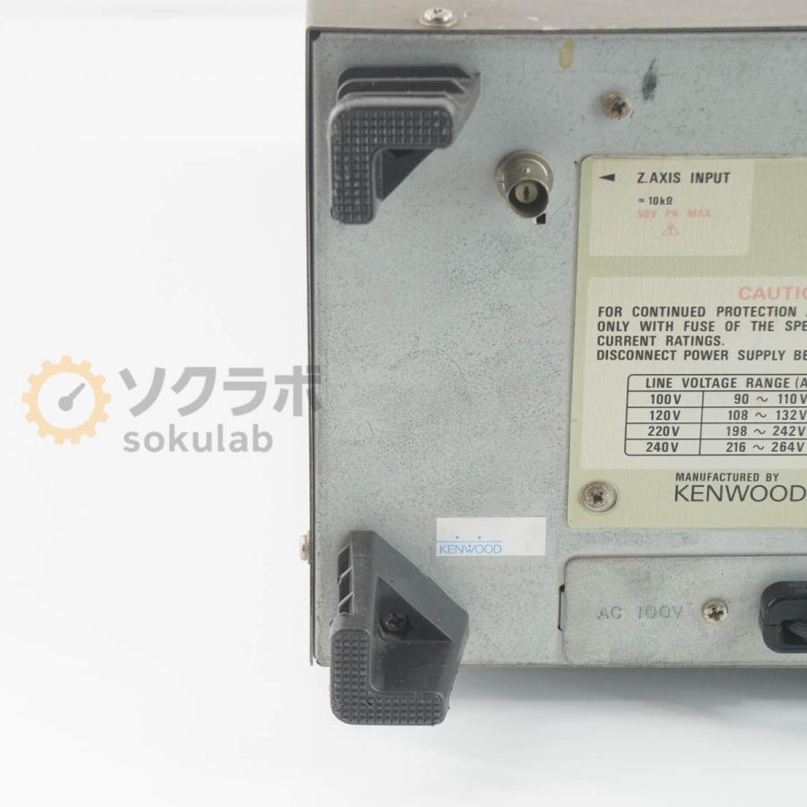 [JB]USED 保証なし KENWOOD CS-1021 OSCILLOSCOPE オシロスコープ 20MHz [07237-0047] |  | 14