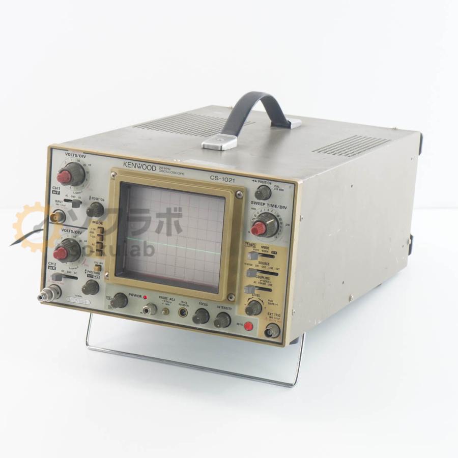 [JB]USED 保証なし KENWOOD CS-1021 OSCILLOSCOPE オシロスコープ 20MHz [07237-0047] |  | 01
