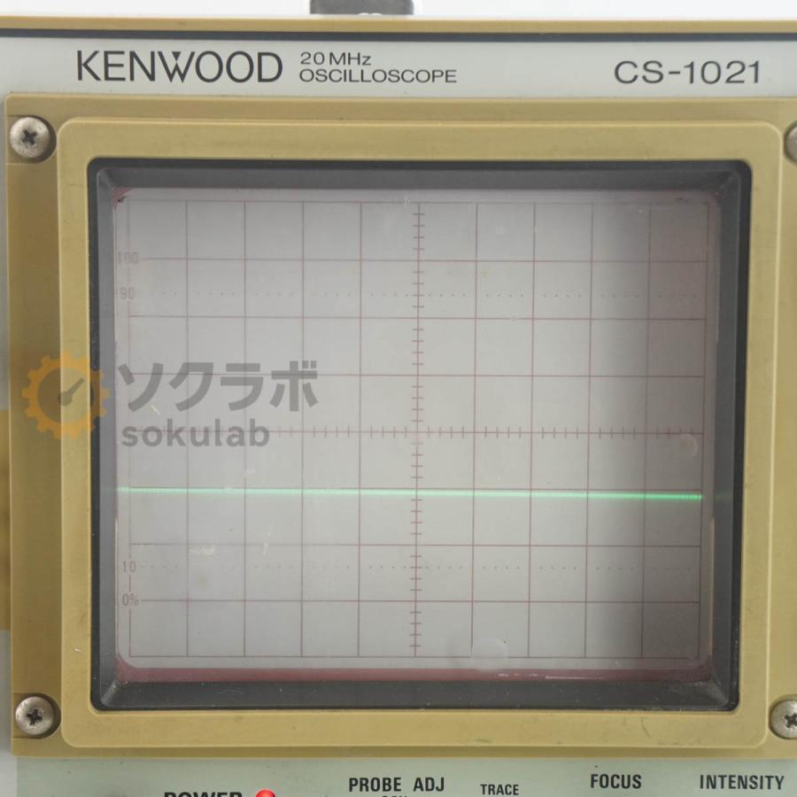 [JB]USED 保証なし KENWOOD CS-1021 OSCILLOSCOPE オシロスコープ 20MHz [07237-0047] |  | 03