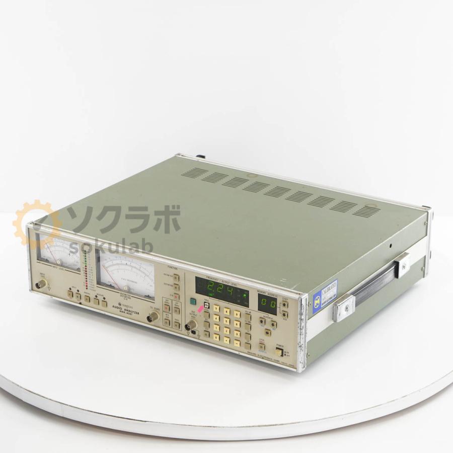 [JB]USED 保証なし MEGURO MAK-6581 AUDIO ANALYZER オーディオアナライザー [07237-0062] |  | 01