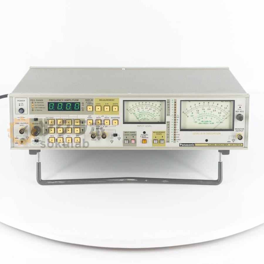 [DW]USED 8日保証 Panasonic VP-7721A AUDIO ANALYZER オーディオアナライザー [07237-0063] |  | 02