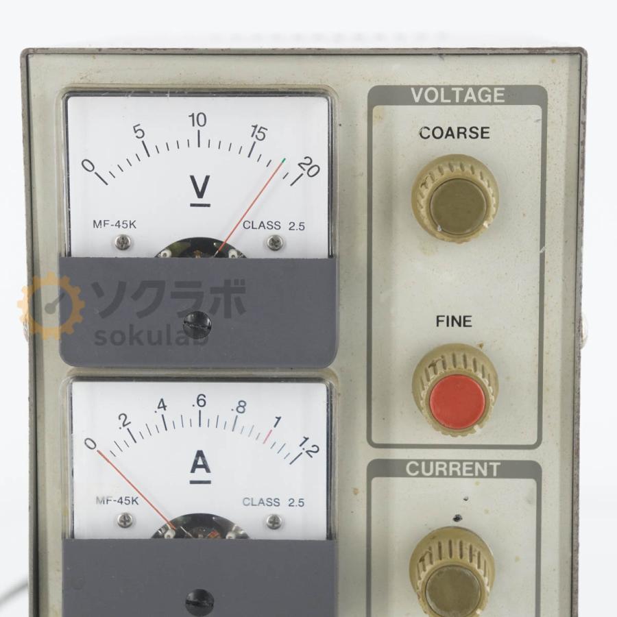 [DW]USED 8日保証 LEADER LPS-160-1 REGULATED DC POWER SUPPLY 直流安定化電源 DC電源 直流電源 18V/1A [07237-0076] |  | 03