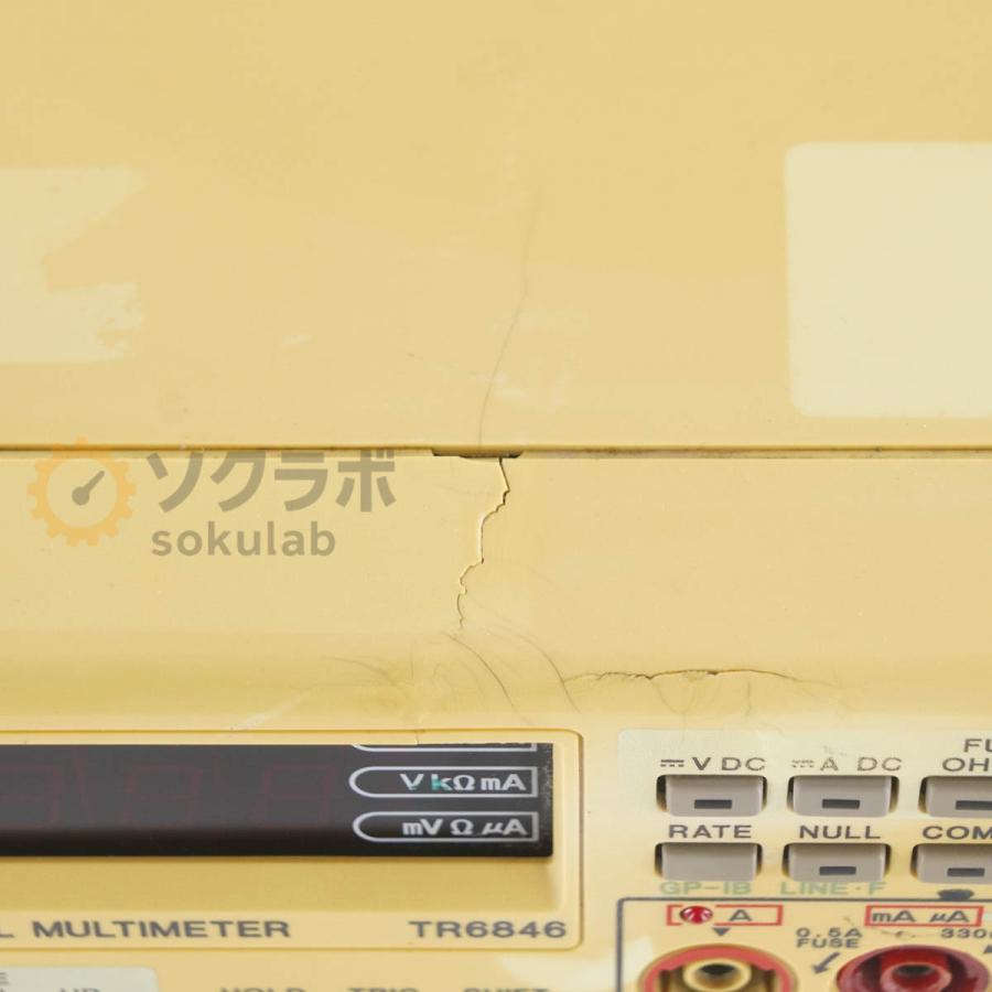 [DW]USED 8日保証 ADVANTEST TR6846 DMM DIGITAL MULTIMETER デジタルマルチメーター [07237-0090] |  | 10