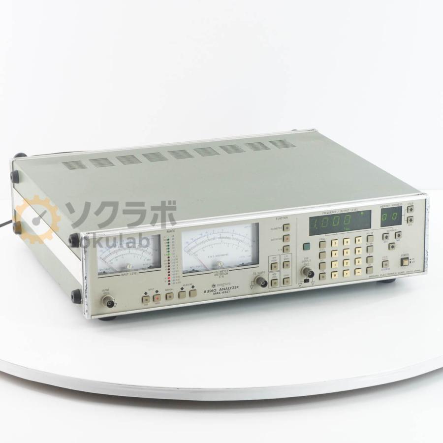 [JB]USED 保証なし MEGURO MAK-6581 AUDIO ANALYZER オーディオアナライザー 電源コード [07237-0108] | 