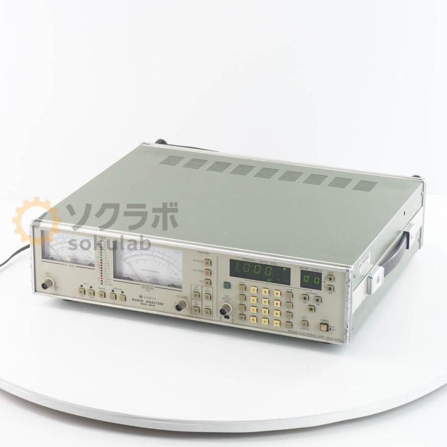 [JB]USED 保証なし MEGURO MAK-6581 AUDIO ANALYZER オーディオアナライザー 電源コード [07237-0108] |  | 01