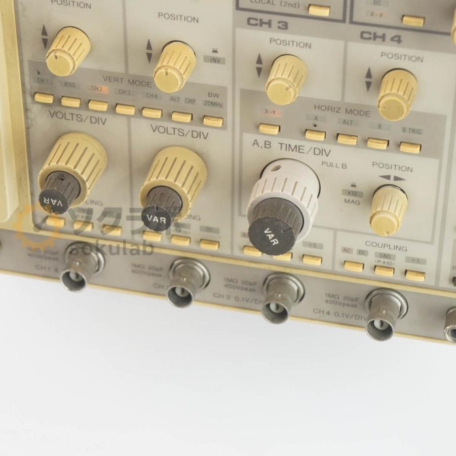 [JB]USED 保証なし KIKUSUI COM7100AGP OSCILLOSCOPE オシロスコープ 100MHz [07237-0111] |  | 11