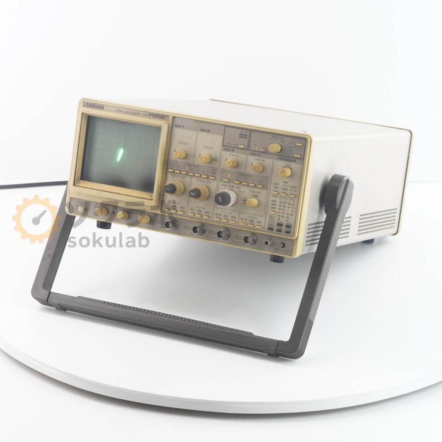 [JB]USED 保証なし KIKUSUI COM7100AGP OSCILLOSCOPE オシロスコープ 100MHz [07237-0111] |  | 01