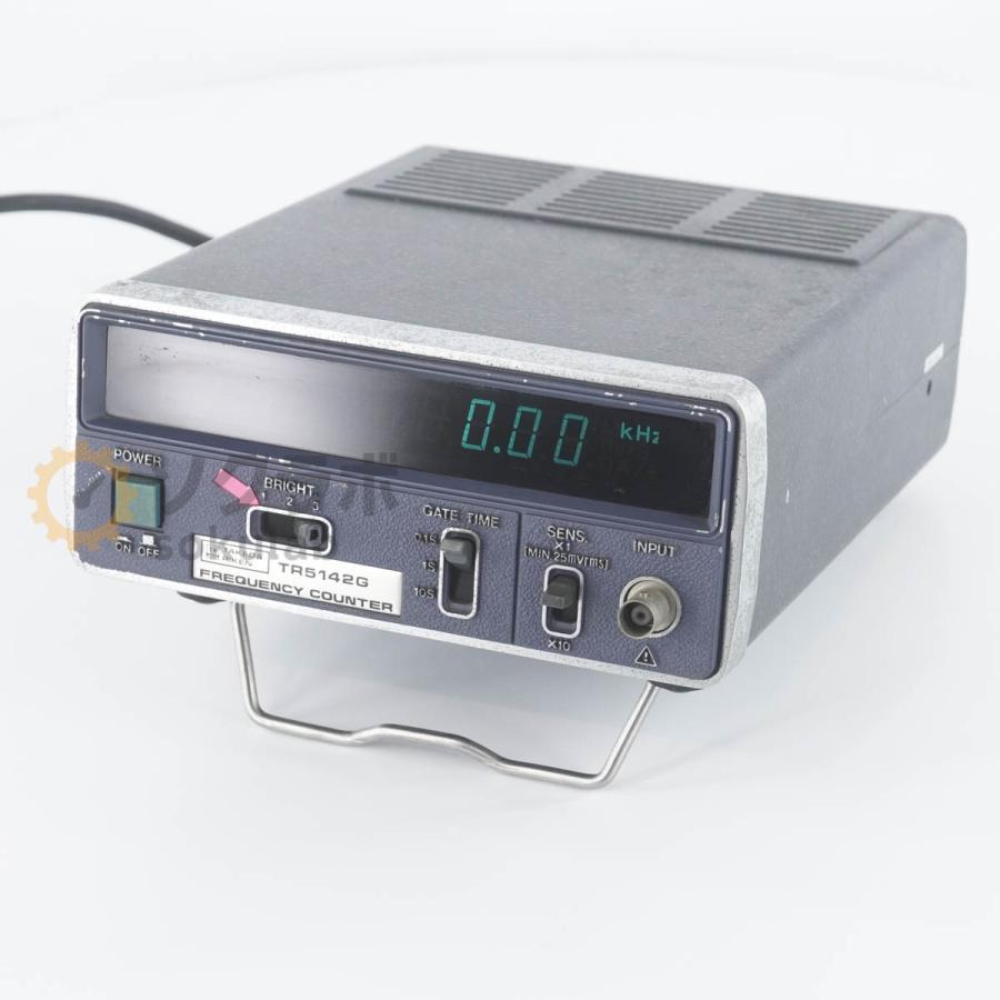 [DW]USED 8日保証 TakedaRiken TR5142G TR FREQUENCY COUNTER 周波数カウンター [07237 ...