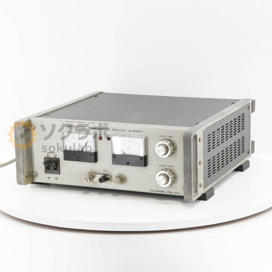 DW]USED 8日保証 TAKASAGO GP035-30 DC POWER SUPPLY DC電源 直流電源