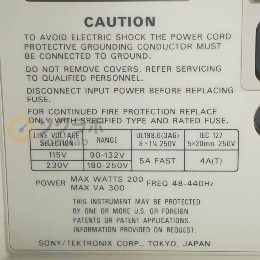 [JB]USED 保証なし Tektronix 2430A DIGITAL OSCILLOSCOPE デジタルオシロスコープ [07237-0196] |  | 15
